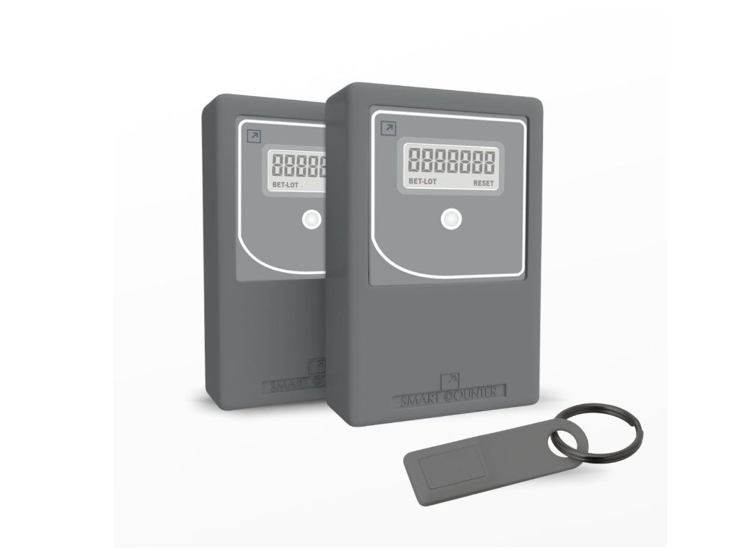 Smart Counter Retail People Counter - Infrared & Wireless, Battery Operated, wit