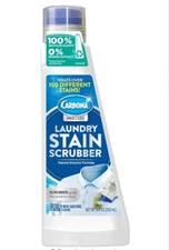 CARBONA Stain Scrubber Pre-Wash Clothes Fabrics ~ Toughest Stain Remover 8.4oz