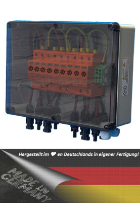 Generatoranschlusskasten / GAK / Solar Anschlusskasten / 3-String / MC4 / T1+T2