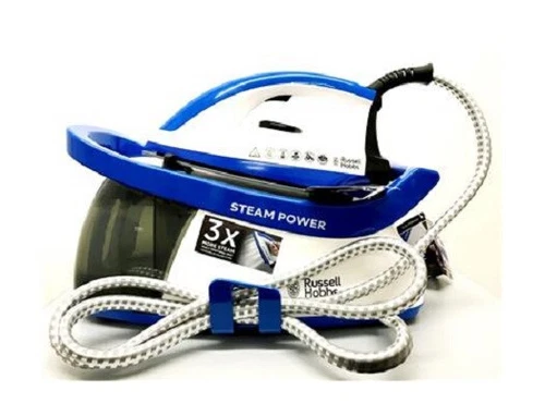 Steam Generator Iron Russell Hobbs 24430 with ceramic soleplate 2600W 1.3 Lt #B#