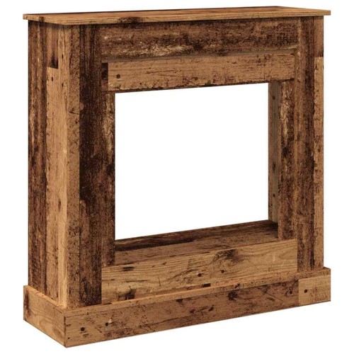 Kaminumrandung Kaminkonsole Kaminverkleidung Dekokamin Holzwerkstoff vidaXL - Bild 62 von 111