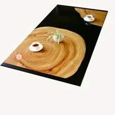 Epoxy Acacia Resin Wooden Dining Room Table Top Acacia Wood Design Gifts For Her
