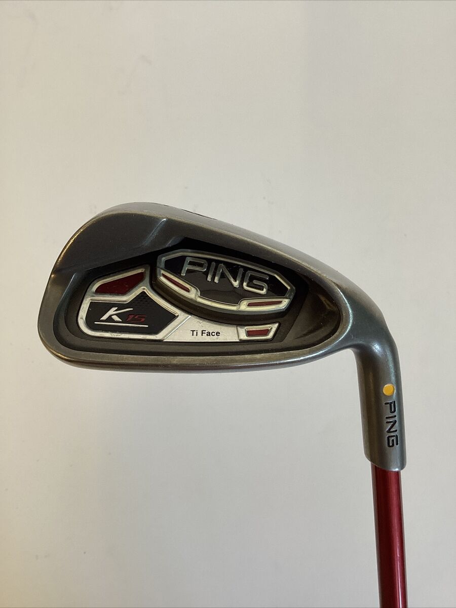Left Handed Ping K15 Black Dot 8 Iron Regular Steel Shaft Ping Grip Left Handed Ping K15 Black Dot 8 Iron Regular Steel Shaft Ping Grip