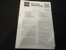 Manuale di servizio originale schema elettrico Grundig Hifi Studio RPC 100/a RC100 R 100