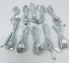 Genuine Apple Cable USB to iPhone (1m) 3ft - MUQW3AM/A - White - Used