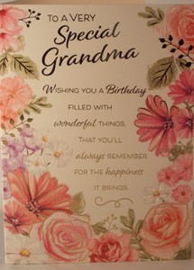 A Une Tres Special Anniversaire Carte 19cm X 13 25cm Ebay