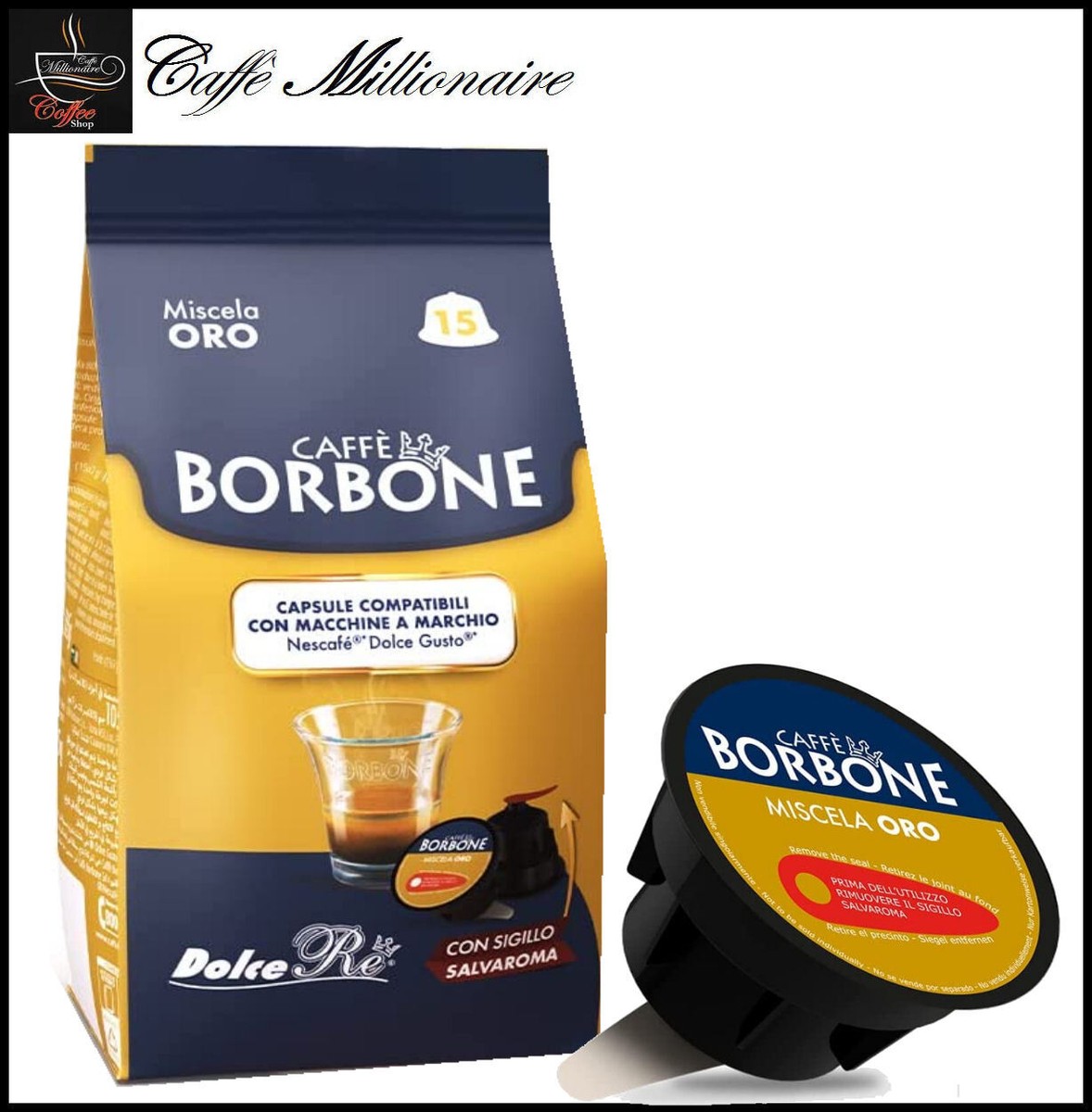 Kit Assaggio Caffè Borbone - 120 Cialde Ese 44 Mm - Foto 4