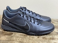 Nike Legend 9 Academy TF Soccer Black Men s 6 Women s 7.5 DA1191-001