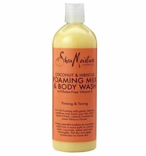 shea moisture foam body wash