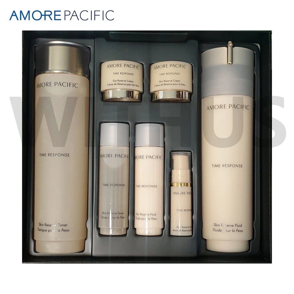 AMOREPACIFIC Time Response Skin Reserve 2 piezas tónico emulsión antienvejecimiento cuidado de la piel Foto 2 de 4
