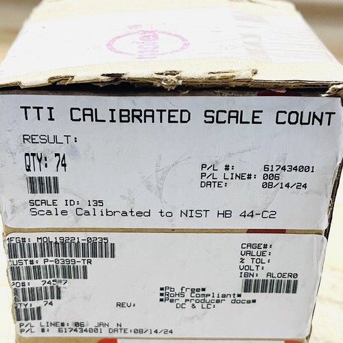 PACK OF 74 RING TERMIN 0192210235 CONNECTOR 2-3/8 - Picture 3 of 4