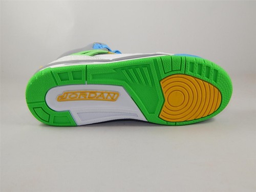 nike jordan spizike gs easter grey green 317321 056 girl boy