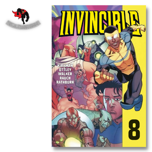 Invincible 08 - Cross Cult - Robert Kirkman - Comic - Bestseller - Top Serie - Bild 1 von 2