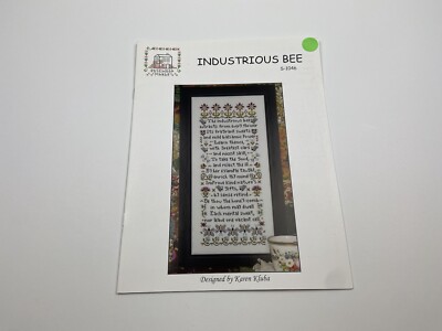 Rosewood Manor Industrious Bee Counted Cross Stitch Pattern