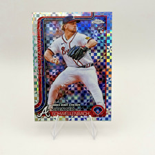 2025 Topps Chrome Update - Spencer Schwellenbach - X-Fractor #USC132 - Braves