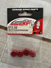 Corally 00180-117 Pivot Ball Adjusting Nut - Aluminum - 4 Pcs: Dementor Kronos