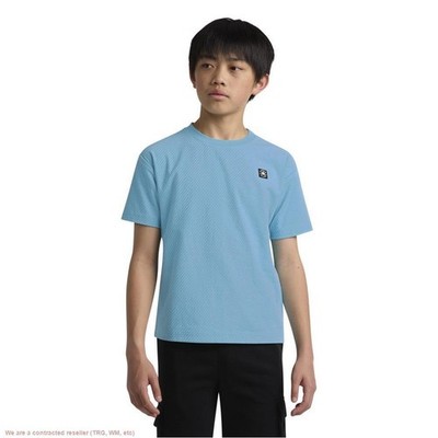 Converse Boys' Short Sleeve Oversized Textured T-Shirt - Blue L *SEE DEAL!!!*