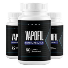  3 Pack Vapofil Advanced Male Pills Vapo Fil Formula Supplement 180 Capsules