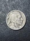 1914 D Buffalo Nickel Scratched