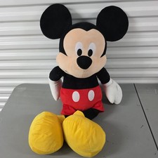 Disney Baby Mickey Mouse Jumbo Stuffed Animal Plush Toy 36" EUC