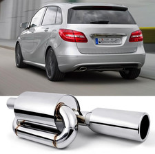 2.5" In Edelstahl Auspuffblende Endrohr Auspuffrohre f&uuml;r Mercedes B-Klasse W246