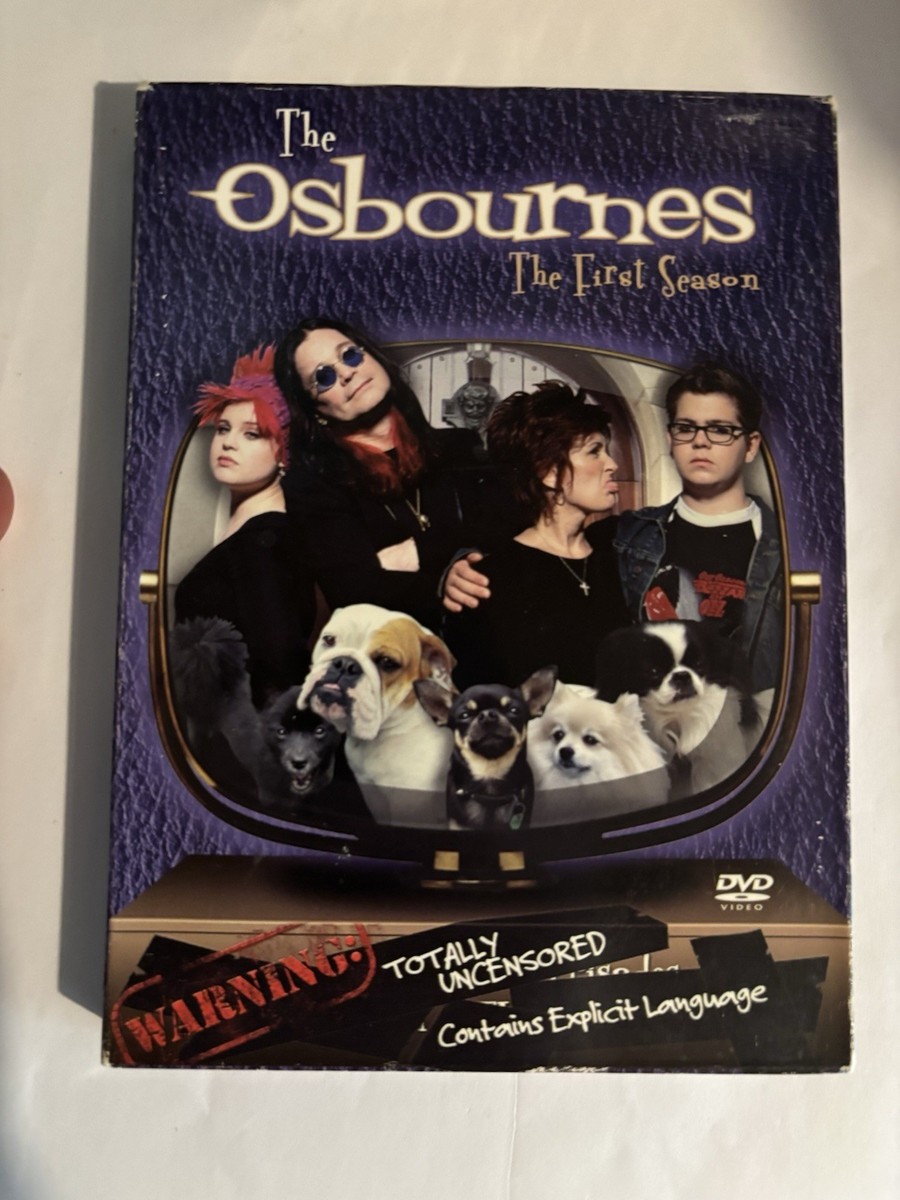 The Osbournes: First Season 1 One Uncensored Reality Show DVD Set