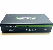 M-Audio MIDISPORT 4x4 USB Desktop MIDI Interface w/ MIDI I/O Anniversary