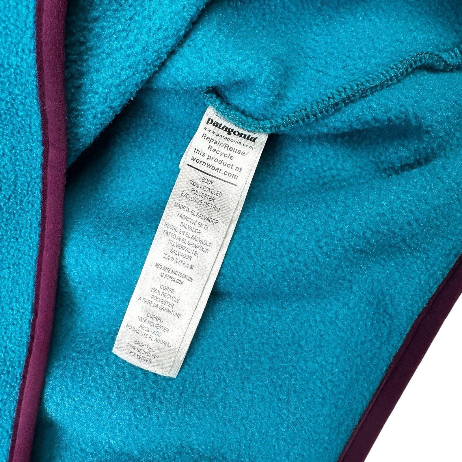 Patagonia Mens Synchilla Snap-T Fleece Pullover Size Medium Lightweight thumbnail 7