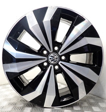 VOLKSWAGEN T-CROSS 17" BLACK DIAMOND CUT ALLOY WHEEL 2GM601025E (R-D3)