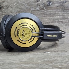 AKG K141 Studio Headphones Semi-Open 55 Ohm Black/Gold High Performance Tested