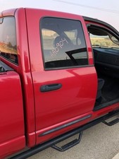 03-10 Dodge Ram Used Rh Right Rear Power Pr4 Paint Poppy Flame Red Door 03-10 Dodge Ram Used Rh Right Rear Power Pr4 Paint Poppy Flame Red Door