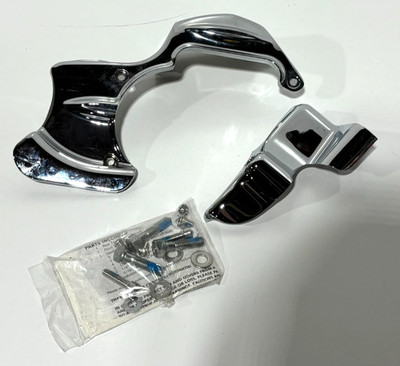 Kuryakyn by Kellermann Chrome Transmission Shroud | 6950 | Harley-Davidson