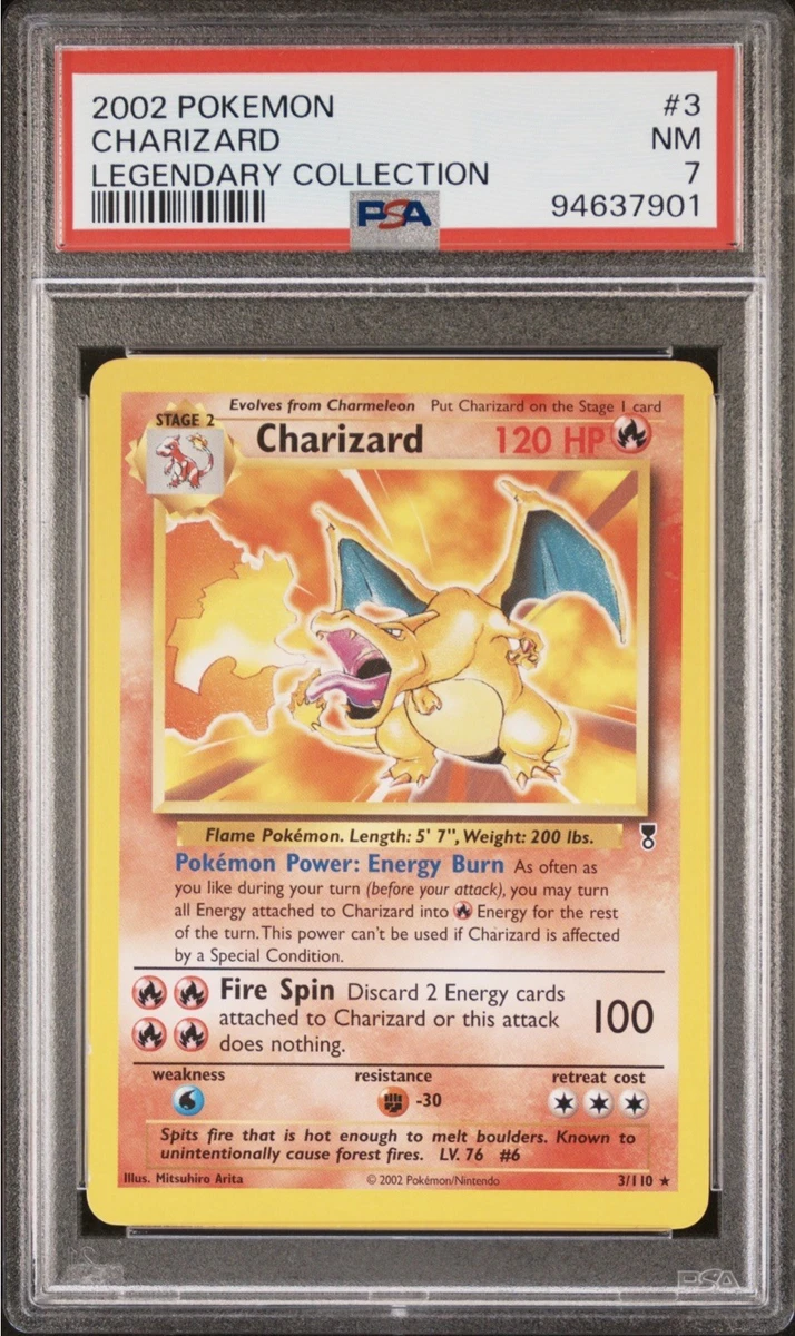 Charizard Pokémon TCG Professional Sports Authenticator (PSA