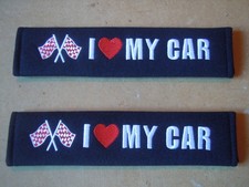 Ford Fiat Toyota Vauxhall Universal Car Seat Belt Pads Safety Shoulder Pads