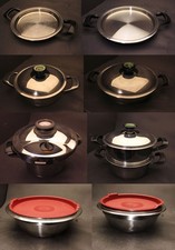 AMC Topfset - Töpfe Schüsseln Zubehör - 18 tlg. + Gebrauchsanleitung und Rezepte