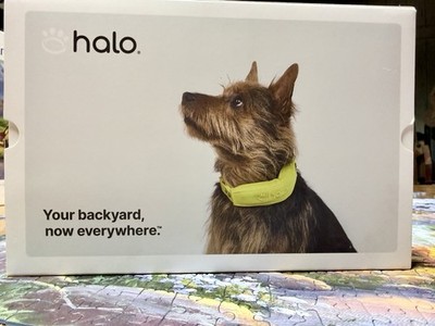 Halo Collar 4 GPS Wireless Dog Fence System NEW Complete Kit Model U2U8PAW010P