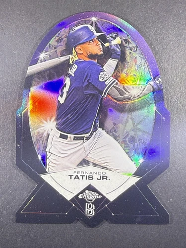 2020 Topps Chrome Ben Baller Fernando Tatis Jr. Bens Diamonds Die Cut Padres