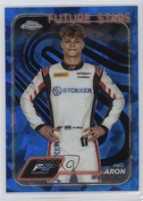 2024 Chrome Sapphire Edition Formula 1 F2 Drivers Future Stars Paul Aron 11s9