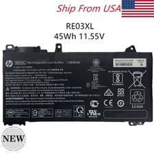 NEW OEM Genuine 45WH RE03XL Battery For HP ProBook 430 440 445 450 455 455R G6
