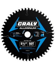 5-1/2 Inch 50 Teeth Aluminum and Non-Ferrous Metal Cutting Circular Saw Blade...