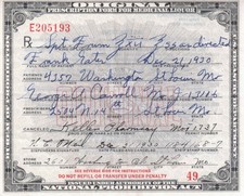 Antique Prohibition Whisky Prescription Doctor Pharmacy Nurse Bar Saint Louis MO
