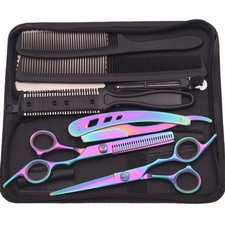 Professional Barber Hair Cutting Thinning Scissors Shears Set Hair Salon