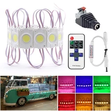 COB Module LED Strip Light Lamp IP65 Super Bright for Sign Window Home Decor 12V