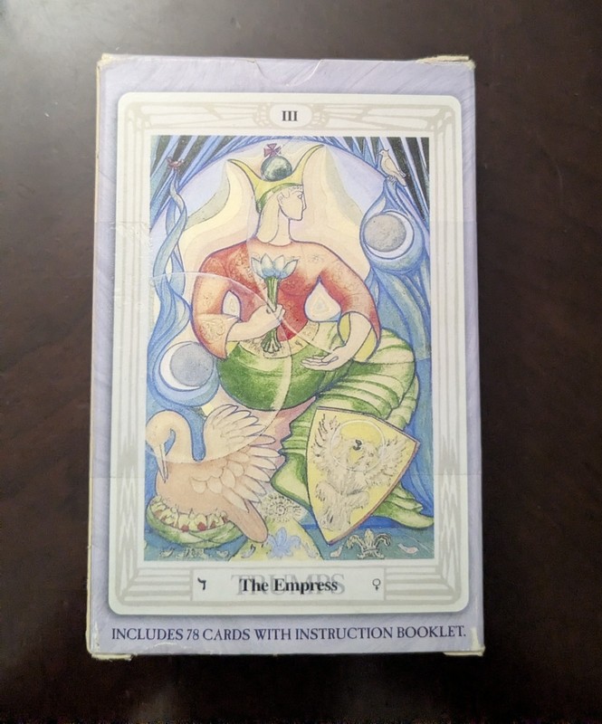 Aleister Crowley Thoth Tarot Cards ~ 78 Card Deck + Instructions AUTHENTIC DECK