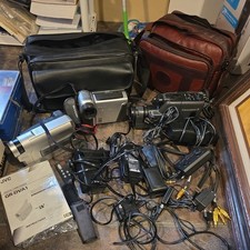 Camcorder Bundle Includes JVC And Canon Camcorder And More  See Description 