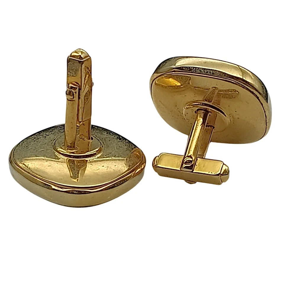 Gemelos Matador Taurino Vintage Tono Dorado y Peltre Accesorios Hombre Foto 2 de 3