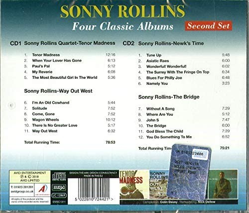 Sonny Rollins Four Classic Albums (CD) - Picture 3 of 3