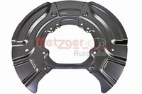 Metzger Spritzblech, Bremsscheibe 6115483 FüR Bmw
