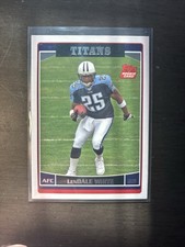 LENDALE WHITE 2006 TOPPS FOOTBALL ROOKIE CARD-THIS FORMER USC LEGEND SHIPS FREE
