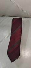 Burberry red tie